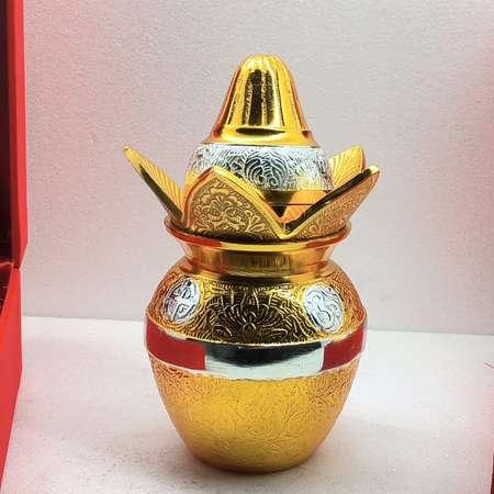 Kalash - Aluminium Gold & Silver Plated