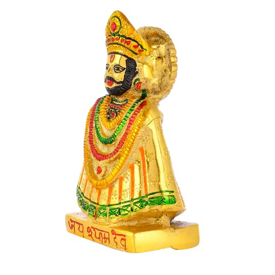 Jaipuri Craft Beautiful Handcrafted Metal Khatu Shyam Ji Idol