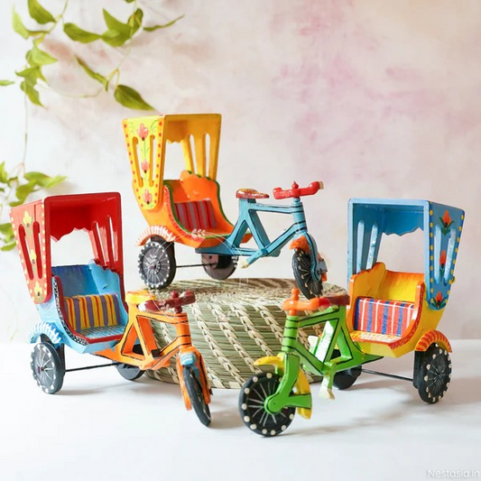 Handmade Wooden Rickshaw