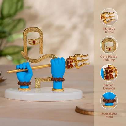 Devine Hands - Shree Krishna Idol Stand (Acrylic)