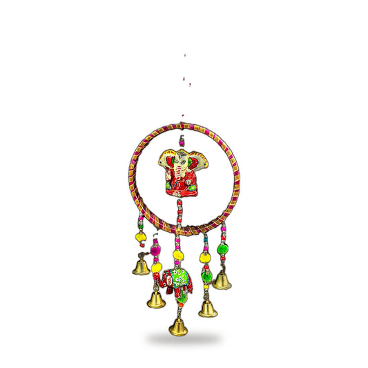 Hanging Ganesh Ring Wind Chime