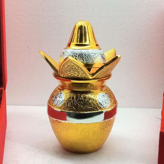 Kalash - Aluminium Gold & Silver Plated