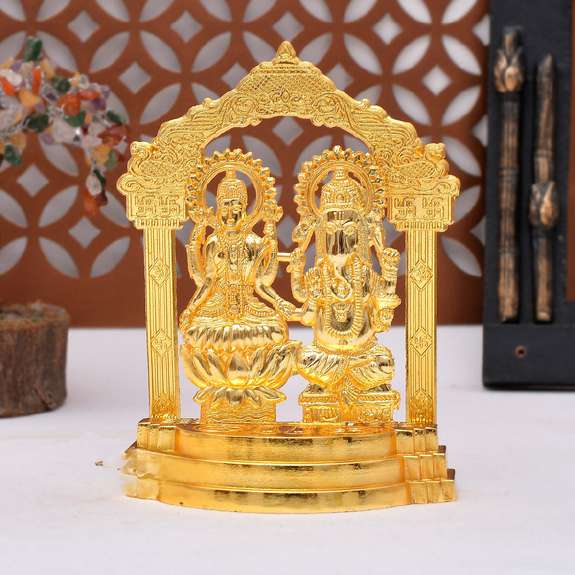 Laxmi Ganesh Idol-Frame